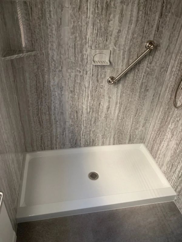 Tub To Shower Conversion